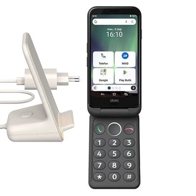 Doro PAKKE Aurora A21 smartphone inkl. trådløs opladning