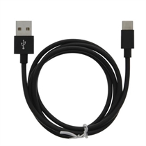 Opladekabel USB-A til USB-C fra Deltaco sort fra 59,-