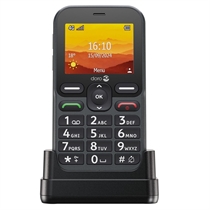 Doro Leva L11 4G senior mobiltelefon sort