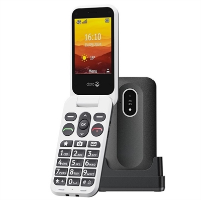 Doro Leva L21 4G klap mobiltelefon sort